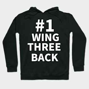 Number one wing three back Hoodie